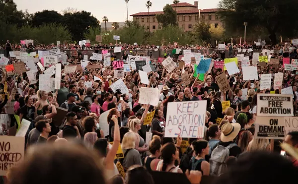 Pro-Choice Demonstrations in Phoenix After the Supreme Court Overturned Roe v. Wade