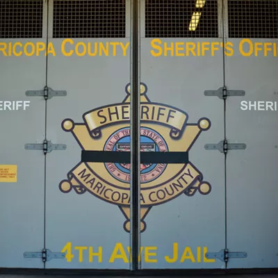 Maricopa County's primary detention facility in downtown Phoenix, the Fourth Avenue Jail