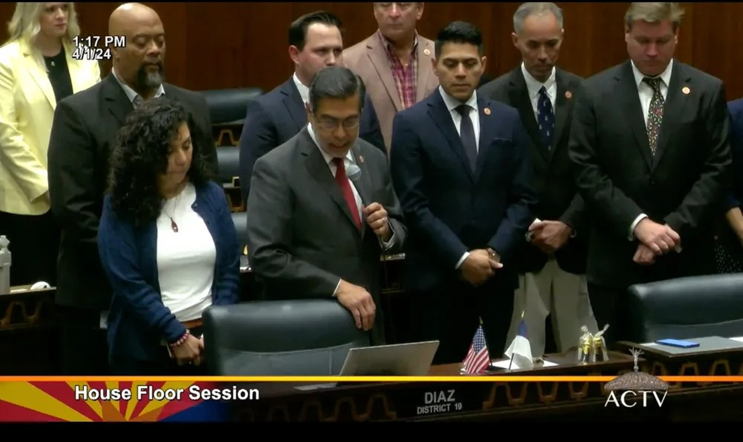 GOP lawmaker denounces LGBTQ+ people during sermon in Arizona House