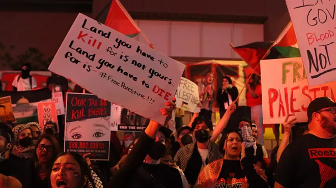 pro-palestine protesters