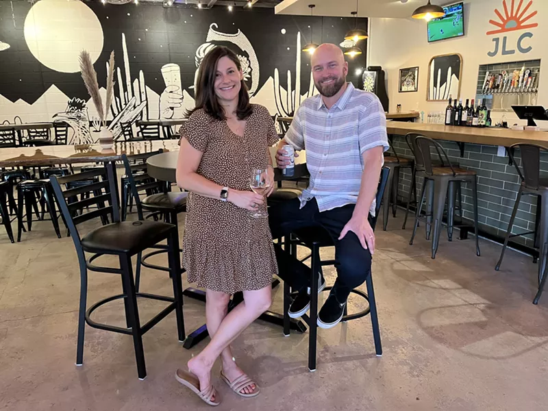 Image: Kate and Mike Fasel opened The Joy Lush Club on Camelback near Central out of a "love of the liquid."