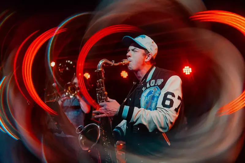 Image: Bad Cactus Brass Band celebrated the release of their latest album "Back for Another Round" in November 2024 at Valley Bar.