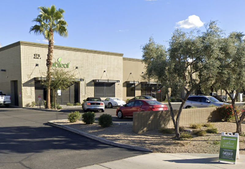 Massachusetts-based Curaleaf acquired this dispensary in Gilbert for $18 million in 2019.