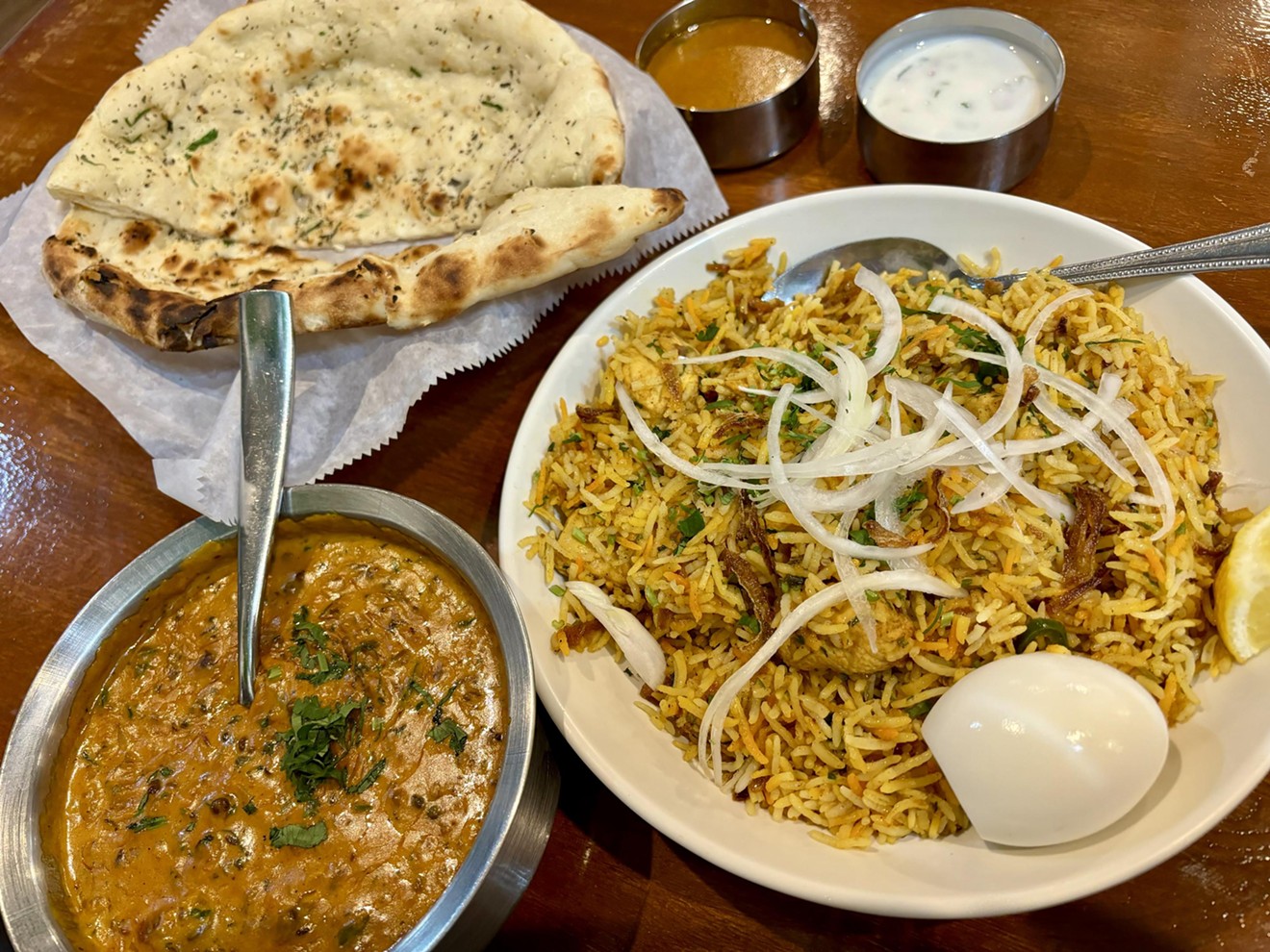 Vayal's Indian Kitchen serves a wide variety of classic and unusual Indian dishes. If you're unsure what to order, friendly servers are ready to help.