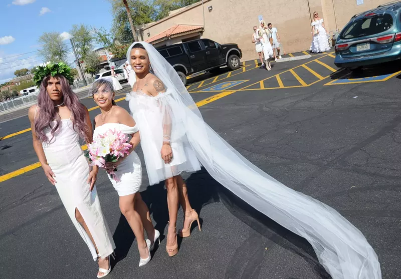 Image: Brides of all kinds participated in the Brides of March 2024.