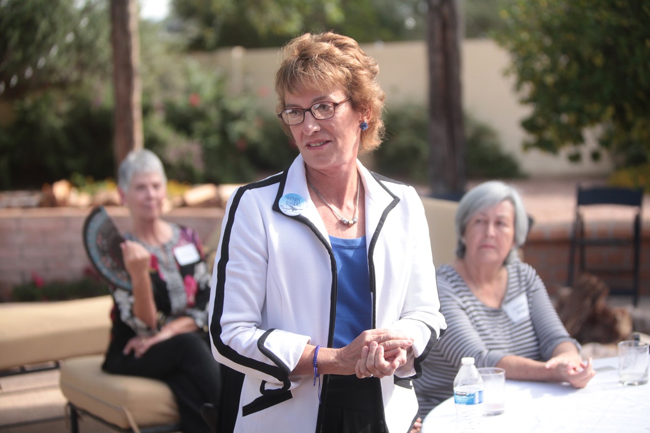 Arizona State Senator Wendy Rogers has cultivated a national base.