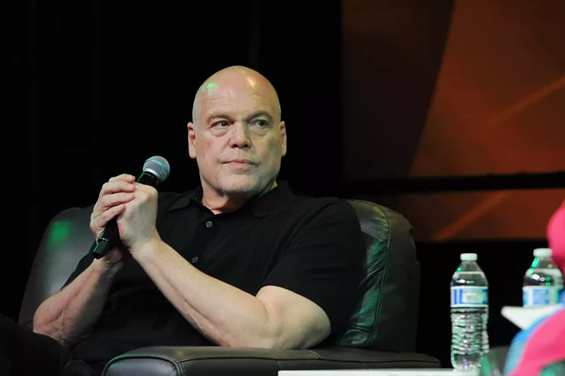 Image: Vincent D'Onofrio during his Fan Fusion panel on Saturday.
