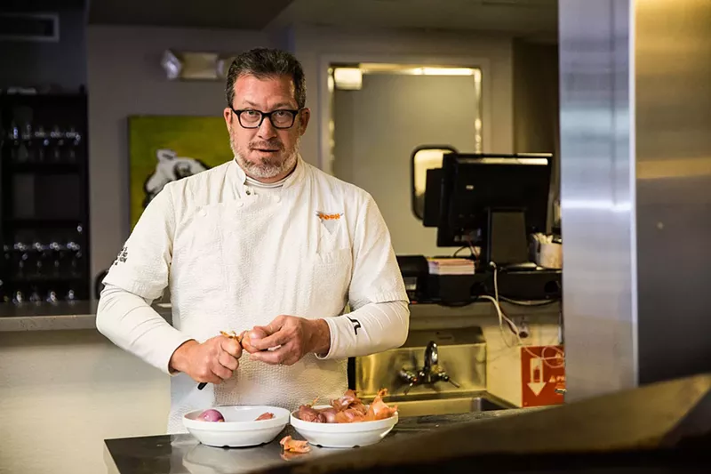 Image: Chef Josh Hebert is between restaurants but keeping busy.