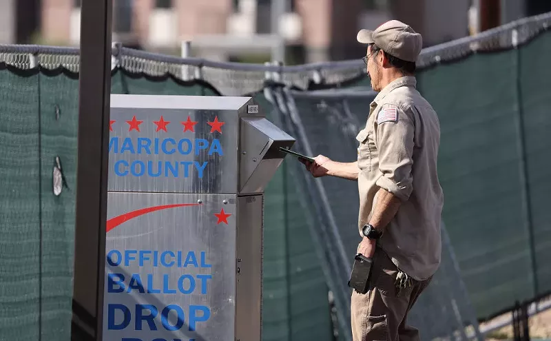 Image: Map: Find your nearest Maricopa County ballot drop box location