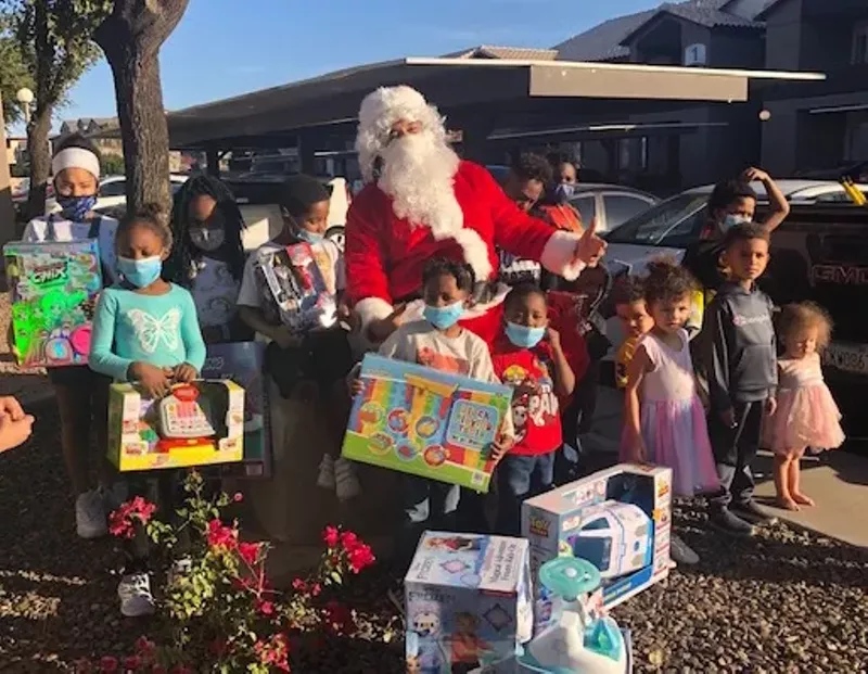 Image: Santa says kids are color blind. We believe him.