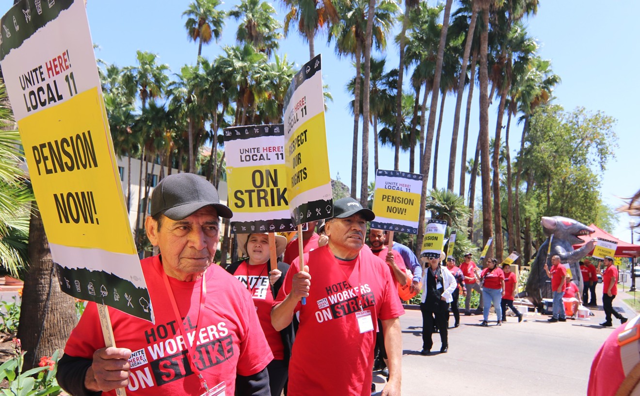 Why Tempe hotel workers are striking amid ASU’s graduation week