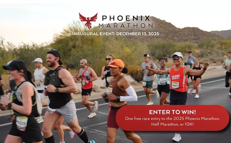 Image: WIN a FREE Entry to the Phoenix Marathon!