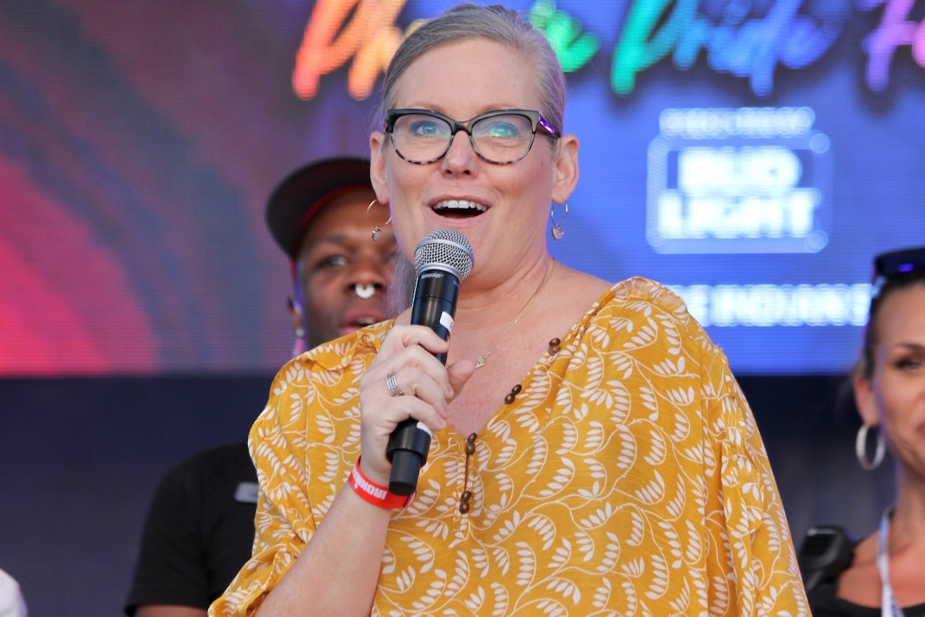 Gov. Katie Hobbs became the first Arizona governor to speak at the Phoenix Pride Festival when she appeared at the event on Saturday.