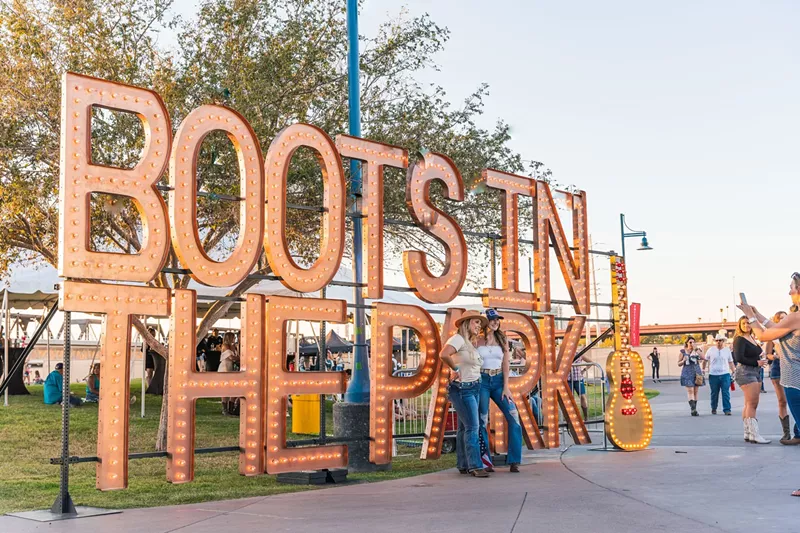 Image: The Boots in the Park music festival returns to Tempe on Saturday.