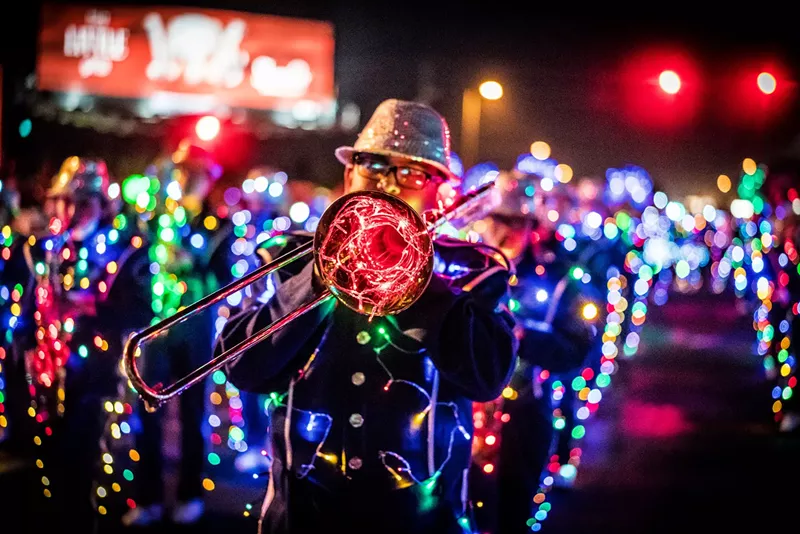Image: This year's APS Electric Light Parade is on Saturday.