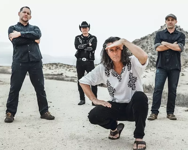 Image: Roger Clyne and the Peacemakers will headline the inaugural Desert Sol Jam music festival on Saturday.